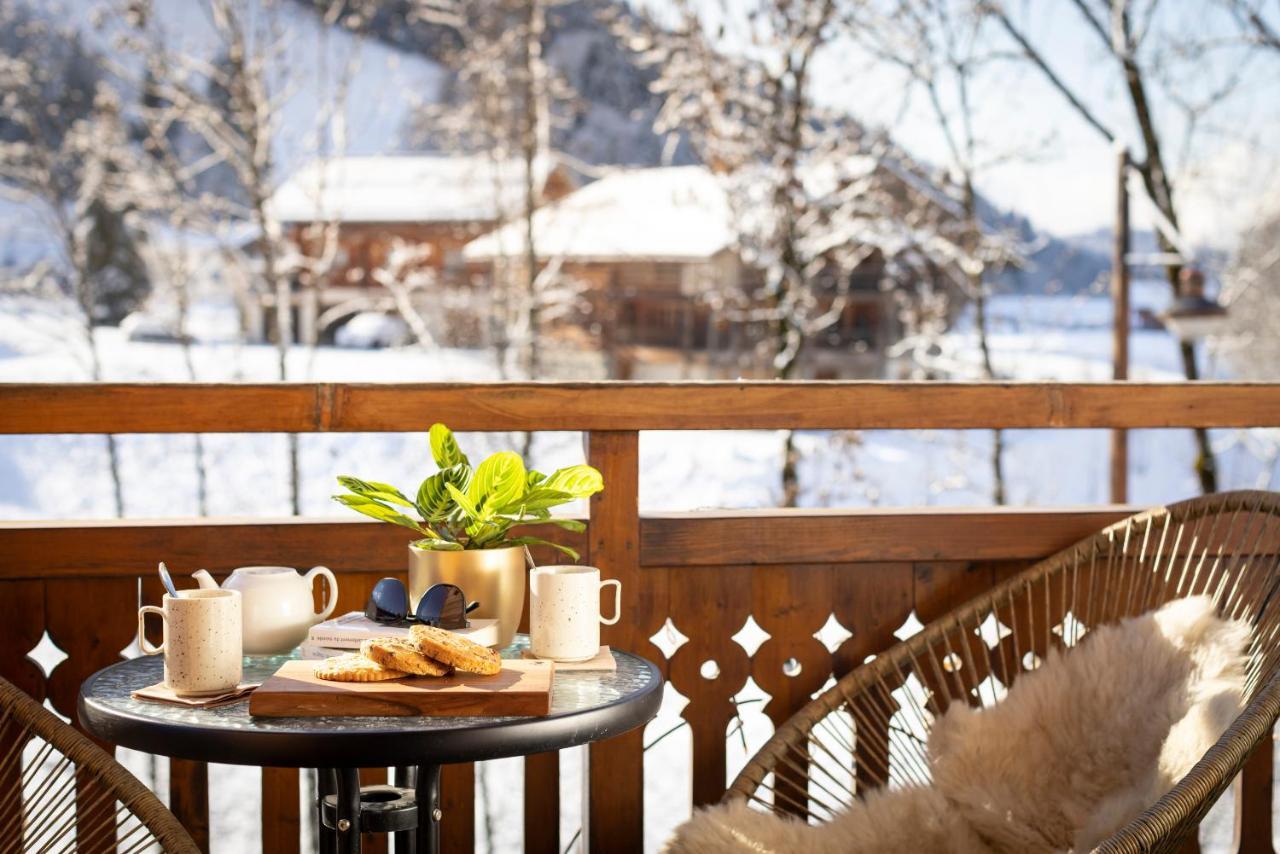 Hotel Et Spa Le Vermont Le Grand-Bornand Bagian luar foto