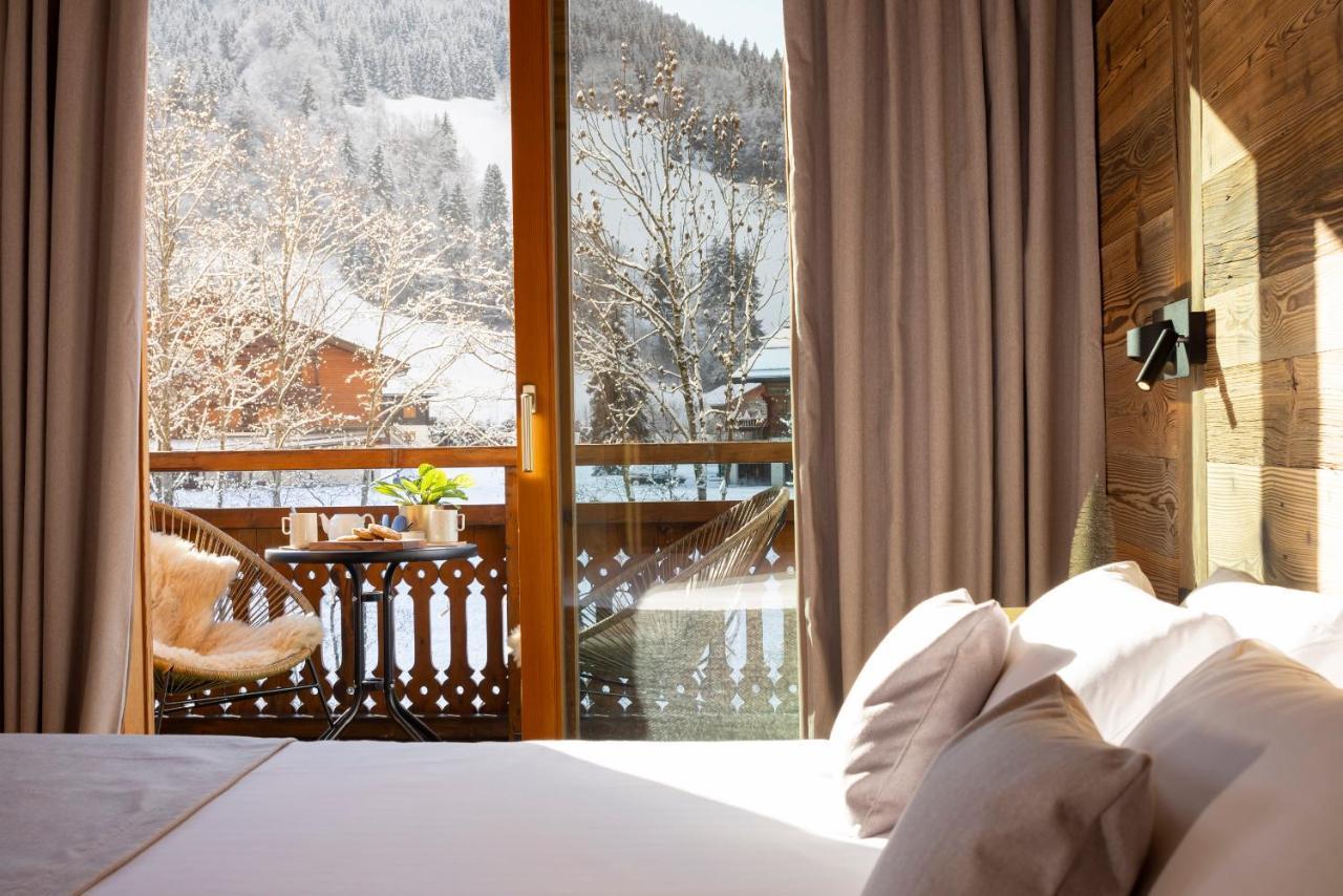 Hotel Et Spa Le Vermont Le Grand-Bornand Bagian luar foto