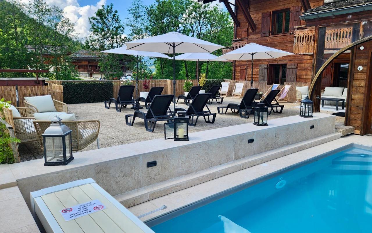 Hotel Et Spa Le Vermont Le Grand-Bornand Bagian luar foto