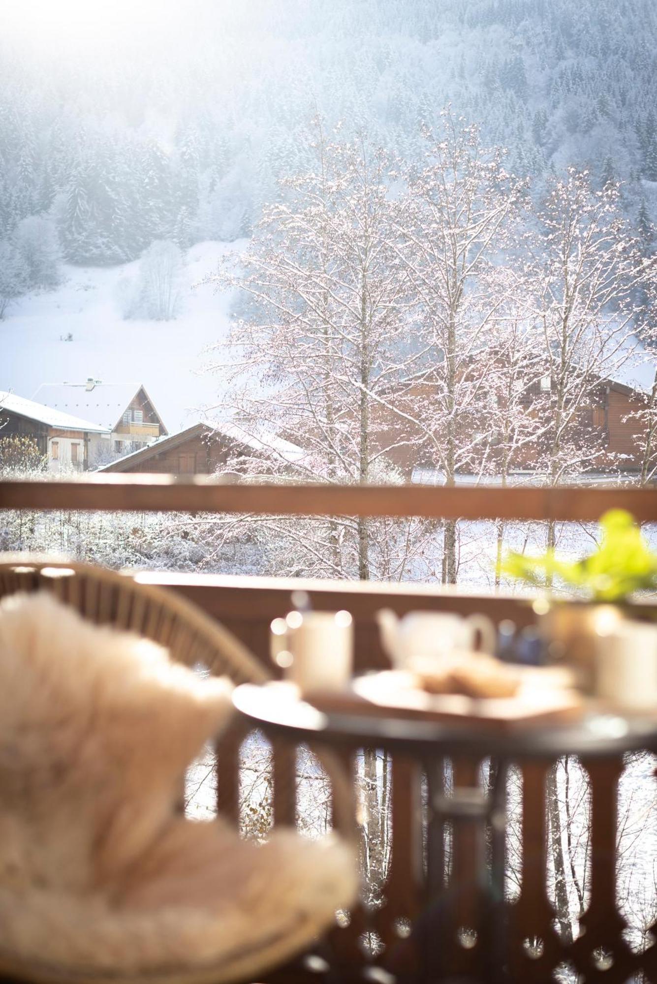 Hotel Et Spa Le Vermont Le Grand-Bornand Bagian luar foto