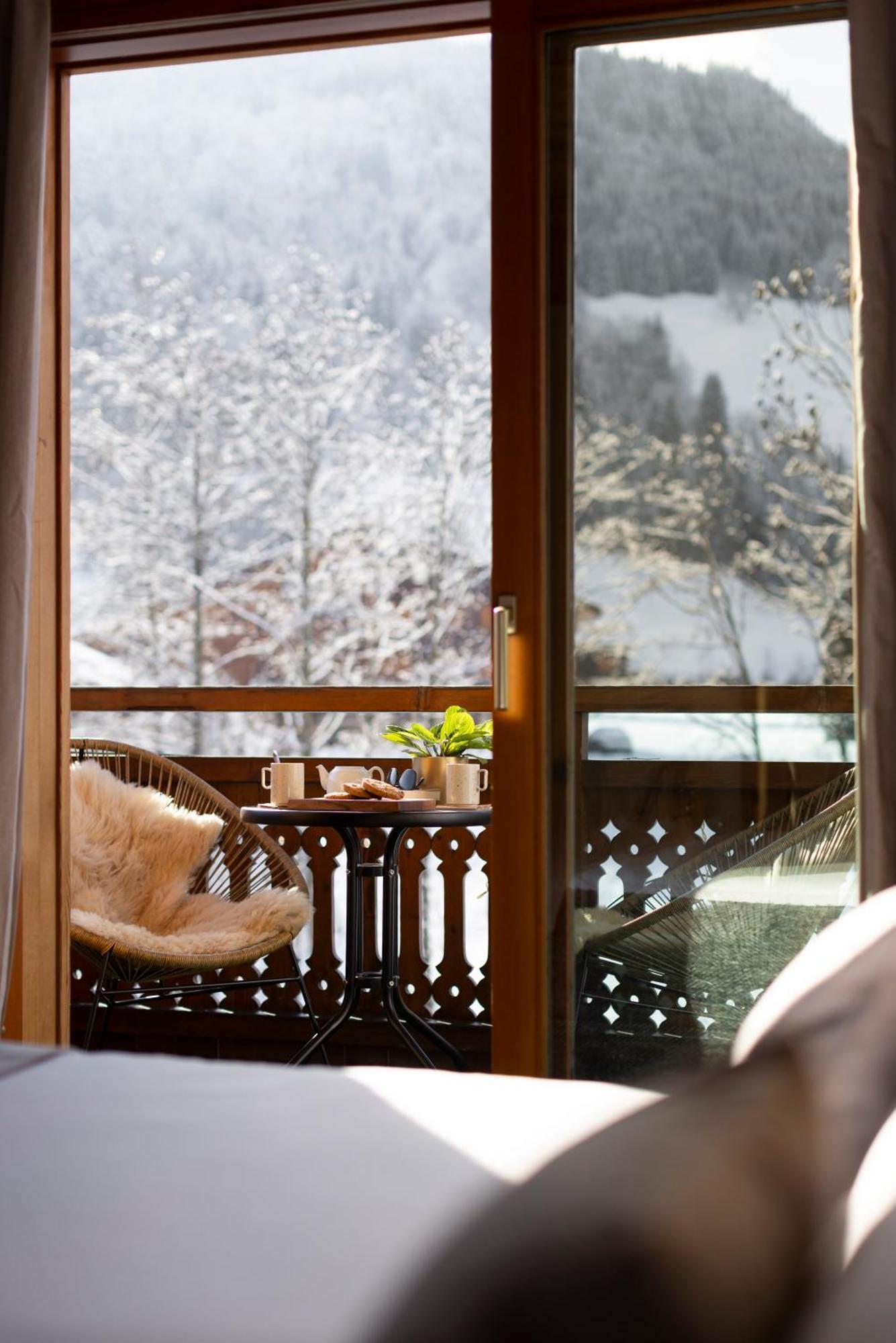 Hotel Et Spa Le Vermont Le Grand-Bornand Bagian luar foto